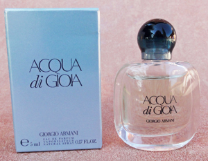 ARMANI acquA di Gioa edp 5ml pleine + Boite