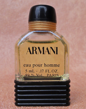 ARMANI eau pour homme 5ml pleine sans boite