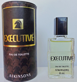 ATKINSONS Executive edt 8ml pleine boite carton ronde 