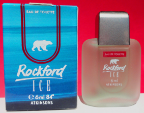 ATKINSONS Rockford ice edt 6ml pleine verre dépoli boite carton