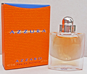 AZZARO Azzura edt 5ml pleine + Boite