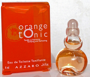 AZZARO orange tonic edt 4ml pleine + Boite