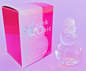 AZZARO pink tonic edt 4ml pleine + Boite