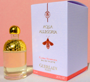 Aqua allegoria Flora Nymphea edt 7,5ml pleine grande boite gauffrée