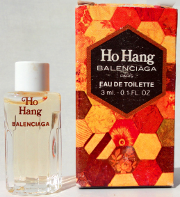 BALENCIAGA Ho Hang edt 3ml sérigraphie 3 lignes pleine boite