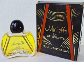 BALENCIAGA Michelle edt 5ml bc noirpleine + Boite 