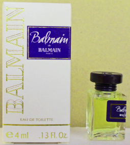 BALMAIN  de Balmain edt 4ml pleine boite neuve 