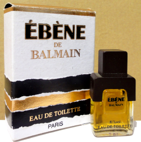 BALMAIN Ebène edt 5ml pleine + Boite neuve RARE 