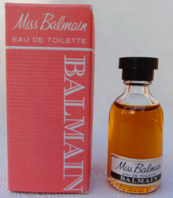 BALMAIN Miss edt 7ml pleine état neuf ancienne 