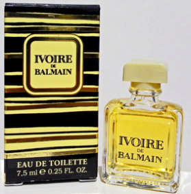 BALMAIN ivoire edt 7,5ml pleine boite neuve