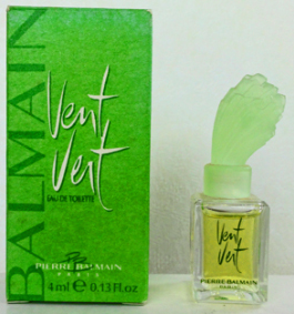 BALMAIN vent vert edt 4ml pleine grande boite