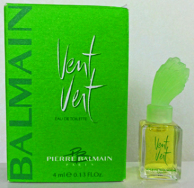 BALMAIN vent vert edt 4ml pleine grande boite