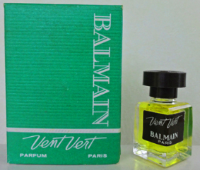 BALMAIN vent vert p 4ml bc avec sillons pleine boit