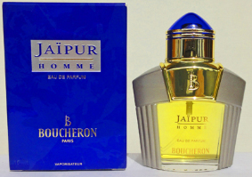 BOUCHERON Jaipur homme edp 15ml spray métal doré et gris boite neuve