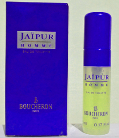 BOUCHERON Jaipur homme edt 5ml spray entamé boite 