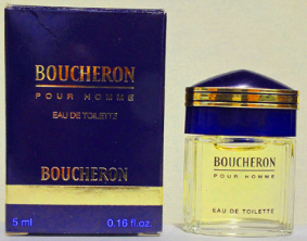 BOUCHERON pour homme edt 5ml pleine boite 