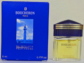 BOUCHERON pour homme edt 5ml pleine image sur boite