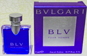 BULGARI Blu pour homme edt 5ml pleine boite neuve