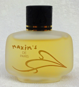 CARDIN  Maxim s edt 10ml verre dépoli pleine sans boite