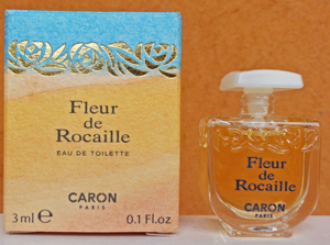 CARON Fleur de Rocaille edt 3ml pleine + Boite