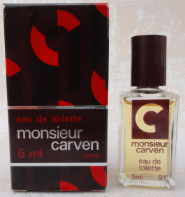 CARVEN Monsieur edt 5ml pleine boite