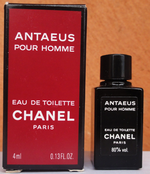 CHANEL Antaeus pour homme edt 4ml + Boite avec contenance