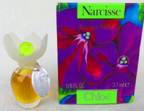 CHLOE Narcisse edp 3,7ml coeur jaune pleine + Boite