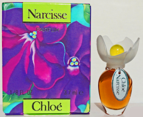CHLOE Narcisse p 3,7ml  coeur jaune pleine + Boite