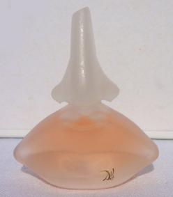 DALI eau de Dali 5ml verre dépoli jus rose pleine sans boite 