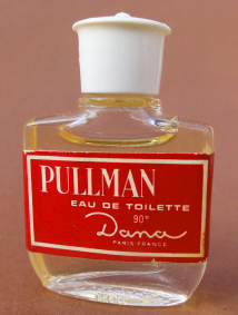 DANA Pullman edt 3,5ml 90° étiquette rectangulaire pleine sans boite