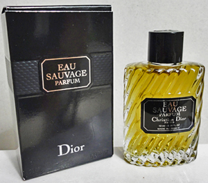 DIOR Eau sauvage parfum 10ml pleine + Boite date de 2012