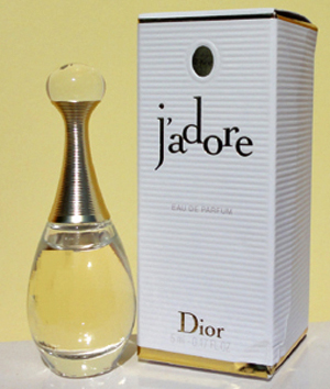 DIOR J'adore edp 5ml sans sérigraphie pleine + petite boite