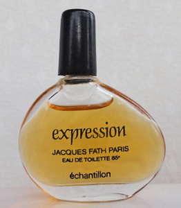 FATH Jacques Expression edt 4ml pleine sans boite date de 1960