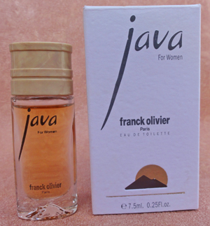 Franck OLIVIER Java for women edt 7,5ml pleine + Boite date de 2006