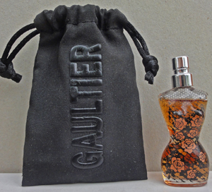 GAULTIER corset classique résille fleuri edt 3,5ml pleine + Sac