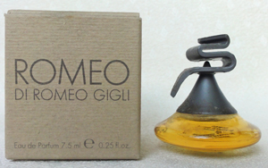 GIGLI Romeo Romeo edp 7,5ml pleine + Boite italie