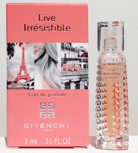 GIVENCHY Live irresistible edp 3ml pleine + Boite