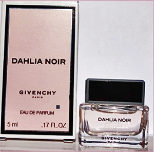 GIVENCHY Dahlia noir edp 5ml pleine + Boite