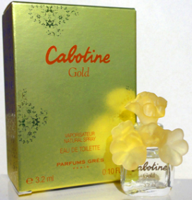 GRES Cabotine Gold edt 3,2ml pleine boite dorée neuve