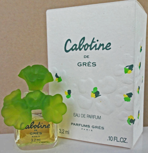 GRES Cabotine edp 3,2ml pleine + Boite date de 1990