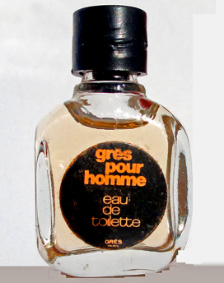 GRES pour homme edt 4,5ml étiquette pleine sans boite ancienne 