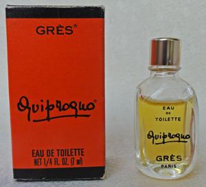 GRES quiproquo edt 77ml pleine + Boite ancienne