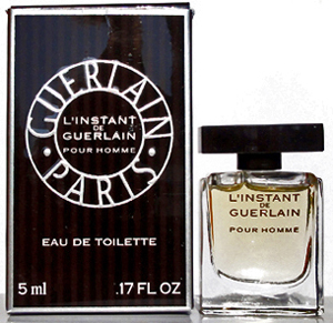 GUERLAIN L'instant pour homme edt 5ml pleine + Boite