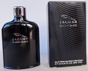 JAGUAR Classic Black edt 7ml pleine boite neuve de 1999