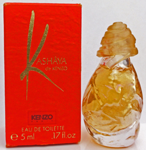 KENZO Kashâya edt 5ml pleine + Boite date de 1994