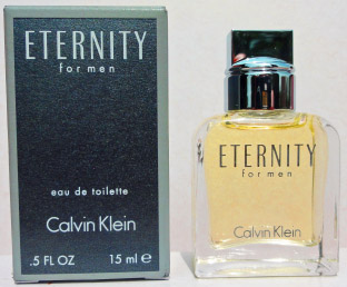 KLEIN Calvin  Eternity for men edt 15ml pleine boite cadrée neuve