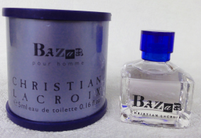 LACROIX  Bazar pour homme edt 5ml pleine + Boite neuve