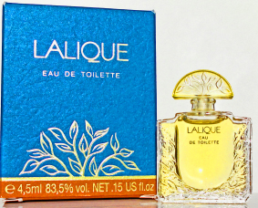 LALIQUE les chèvrefeuilles edt 5ml pleine + Boite rugueuse 