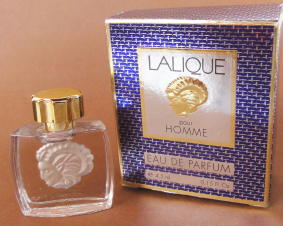 LALIQUE pour homme tête bélier edp 4,5ml pleine + Boite