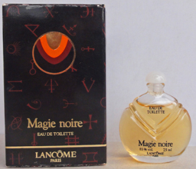 LANCOME Magie Noire edt 7,5ml bc blanc sérig 6 lignes pleine boite